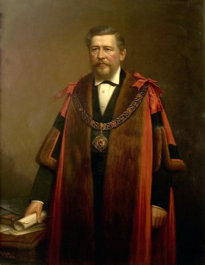 ألدرمان ويليام جورج وارد ، 1878 بواسطة سيلفانوس ريدجيت